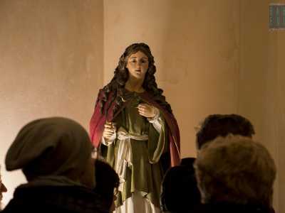 Il 13 dicembre, giorno dedicato a Santa Lucia, � l'unico in cui si tiene qui una messa